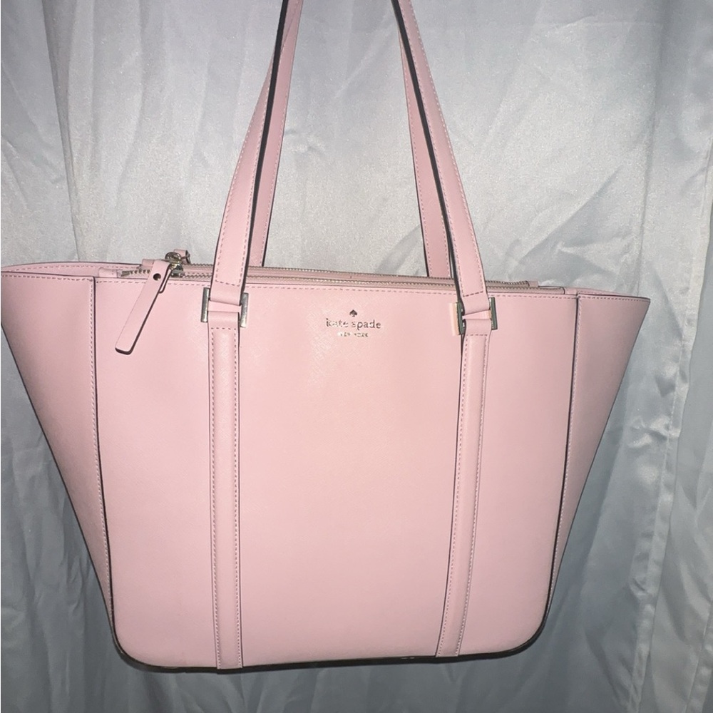 Pink Kate Spade tote bag
